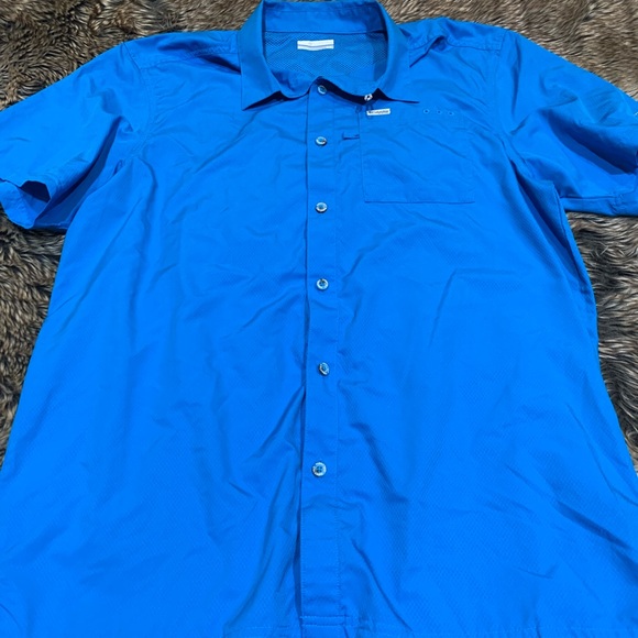 Columbia Men’s PFG Slack Tide Camp Shirt Size M - Picture 1 of 15